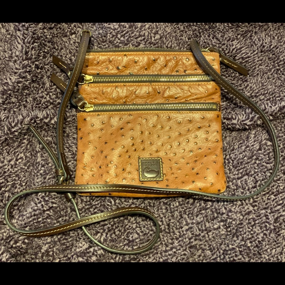 Dooney & Bourke Ostrich Crossbody Purse